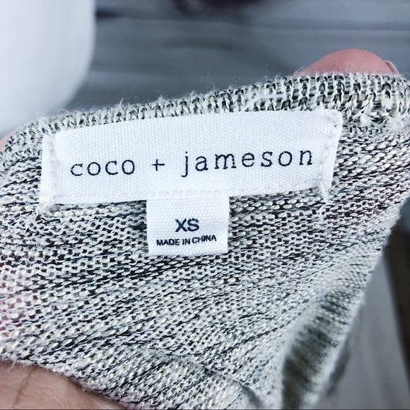 Coco + Jameson Split Side Knitted Tunic Top xs - Picture 7 of 7